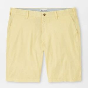 Peter Millar Men’s Classic Khaki Shorts – Lightweight Shorts, Size 36.